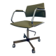 Vintage Light Olive Office Arm Chair by Kovona from Czechoslovakia 1970’s