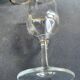 6 Verres à eau Daum putoisés or