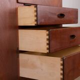 Danish Teak Highboard by Kurt Ostervig for Randers Mobelfabrik 1960.