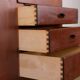 Danish Teak Highboard by Kurt Ostervig for Randers Mobelfabrik 1960.