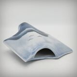 Sculptural vase by Solange Garotte and Bernard Prigent for Virebent, 1975