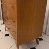 Commode vintage pieds compas