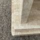 Travertine TV cabinet shelf from the 70s