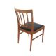 Set of 4 Scandinavian teak chairs, Sweden, 1960.
