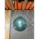 Italian Glass Balloton Green Pendant Sphere