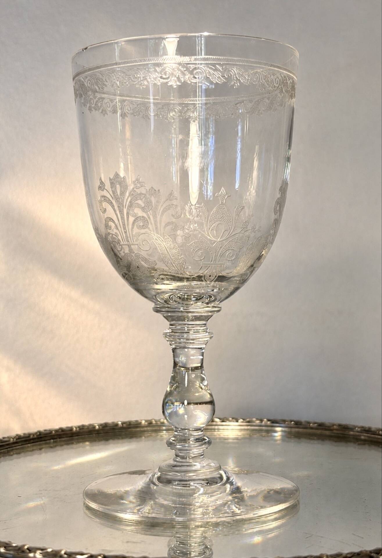 Verre à eau Baccarat avant 1936