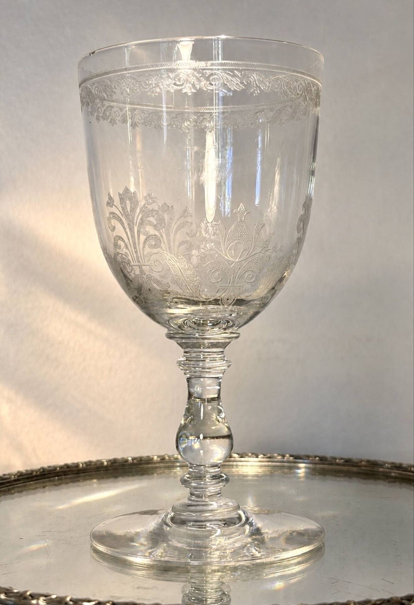 Verre à eau Baccarat avant 1936