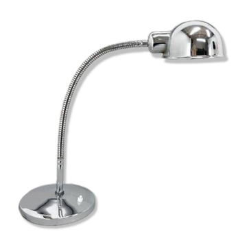 1960's Chrome Adjustable Table Lamp, Italy