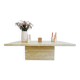 Table basse en travertin