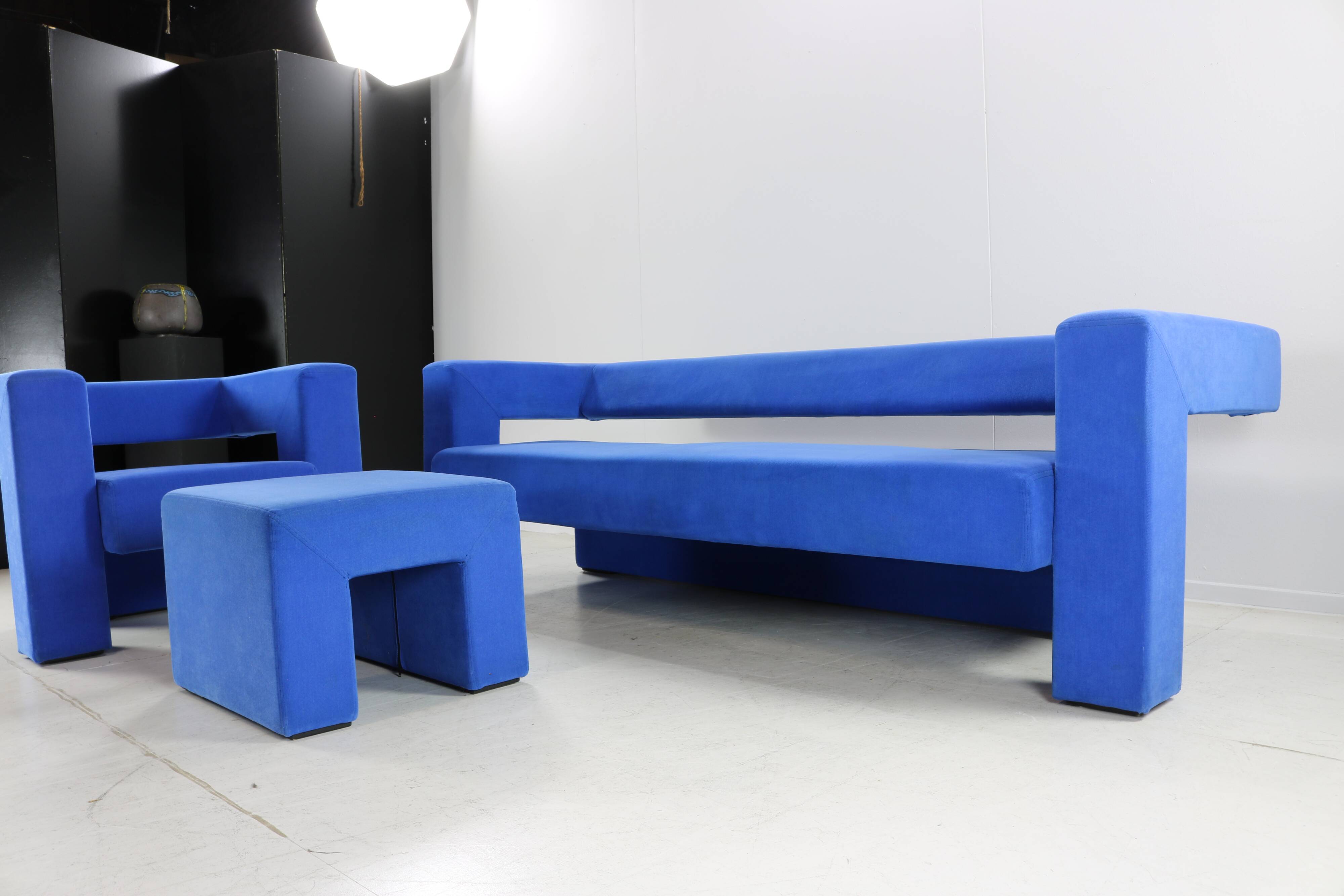 Nineties design seating group by Fabian van Severen for Gelderland