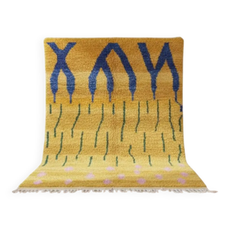 Handwoven Moroccan rug 3x2 m