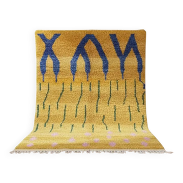 Tapis marocain tissé main 3x2 m