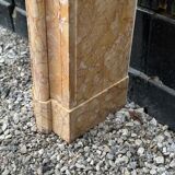 Cheminée de style Louis XIV en marbre jaune Trets vers 1880