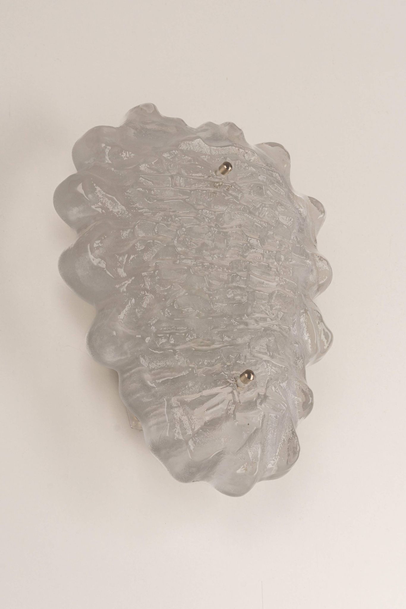 Crystal Glass Sputnik Wall Light by Peill & Putzler, Germany