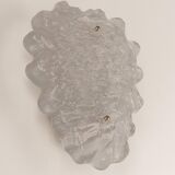 Crystal Glass Sputnik Wall Light by Peill & Putzler, Germany