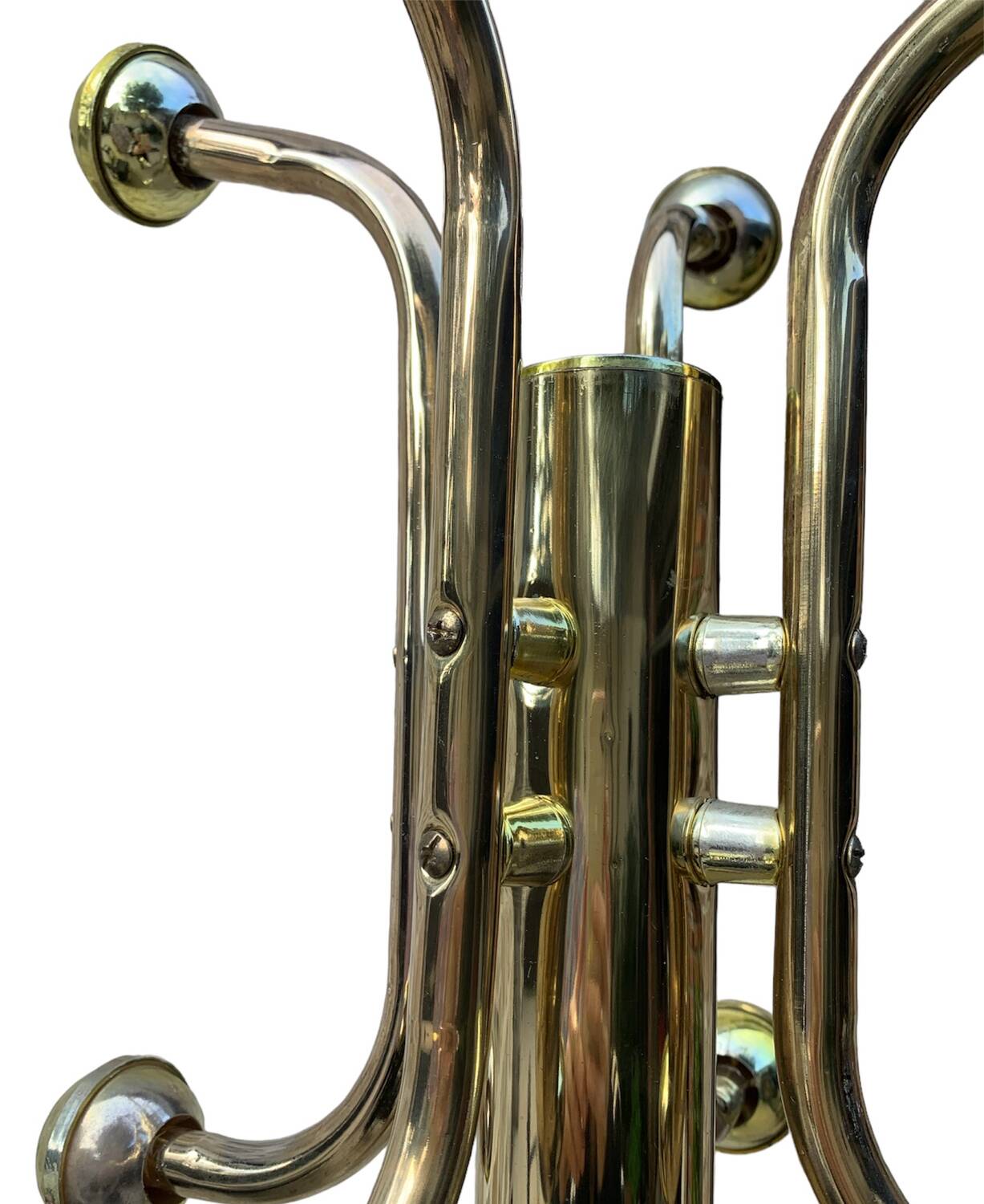 Vintage metal parrot coat rack