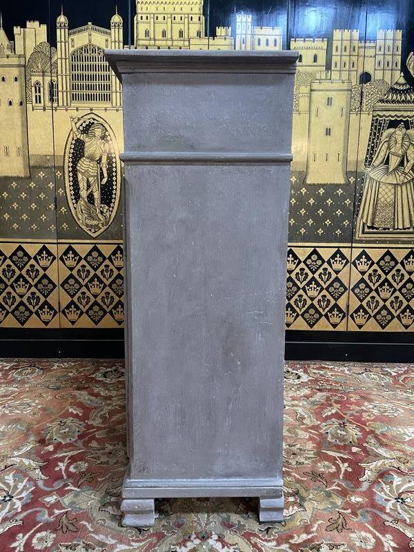 Louis Philippe high sideboard, re-painted and patinated