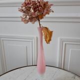 Pink opaline vase 50s-60s