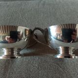 2 tasses anciennes en argent massif