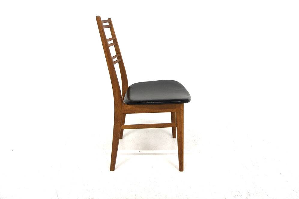 Set of 4 Scandinavian oak chairs, Sweden, 1960