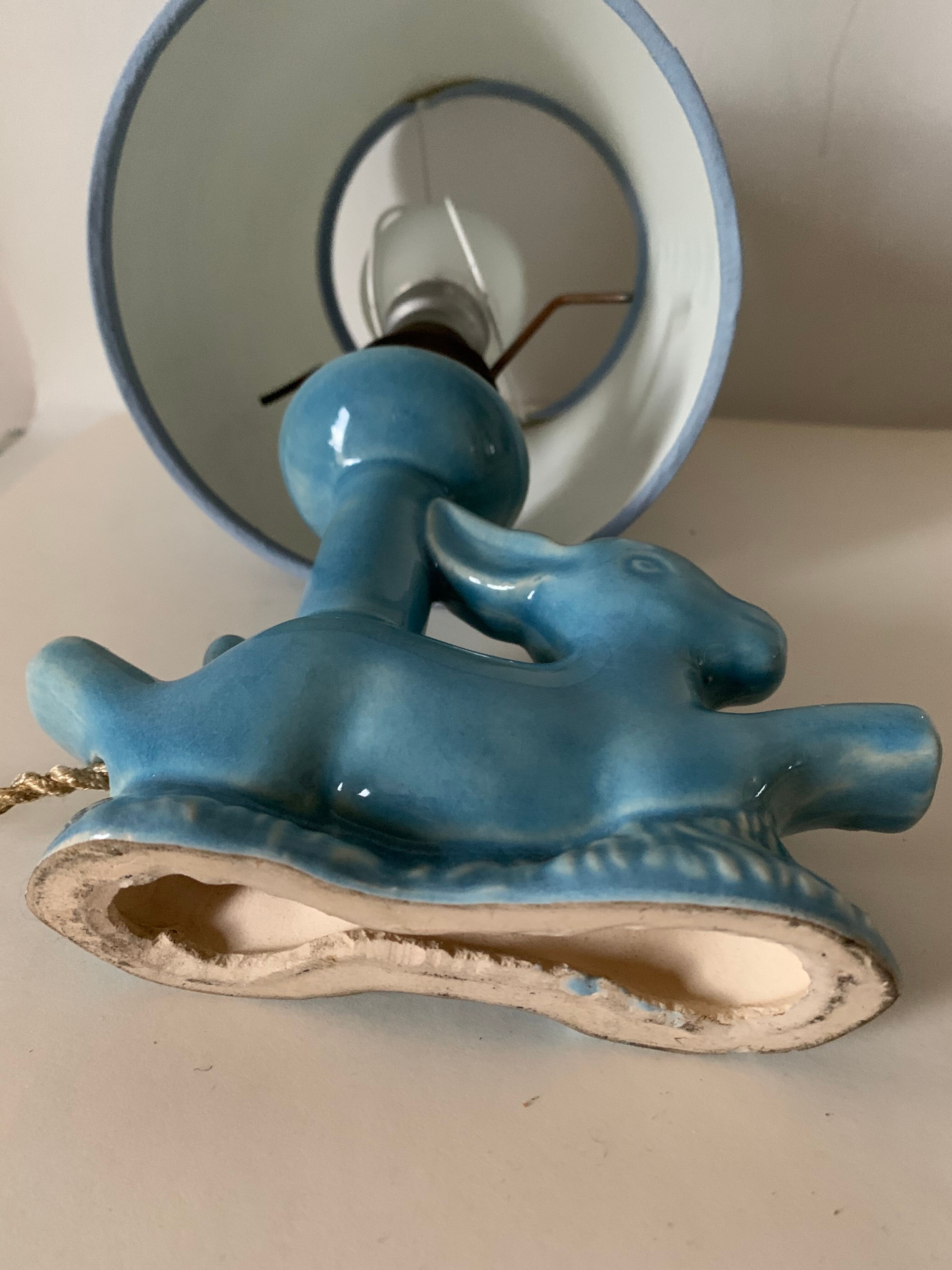 Ceramic bedside lamp