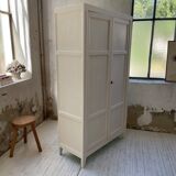 White and green cutter cabinet