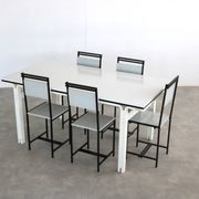 5 chaises de salle à manger, années 1960