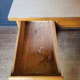 Vintage schoolmaster desk from the 1950s
