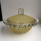 Yellow granita glass box 50s-60s