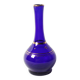 Mid-Century Cobalt Blue Art Glass Vase / Afors Glasbruk / Sweden / 1970s
