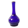 Mid-Century Cobalt Blue Art Glass Vase / Afors Glasbruk / Sweden / 1970s