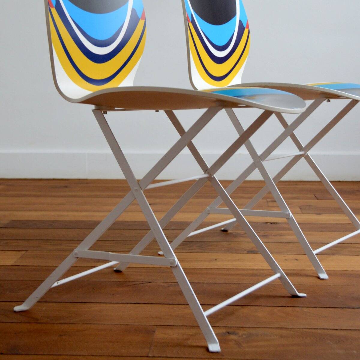 Set of 2 Haute Couture chairs Moon Series by Christian Lacroix vintage