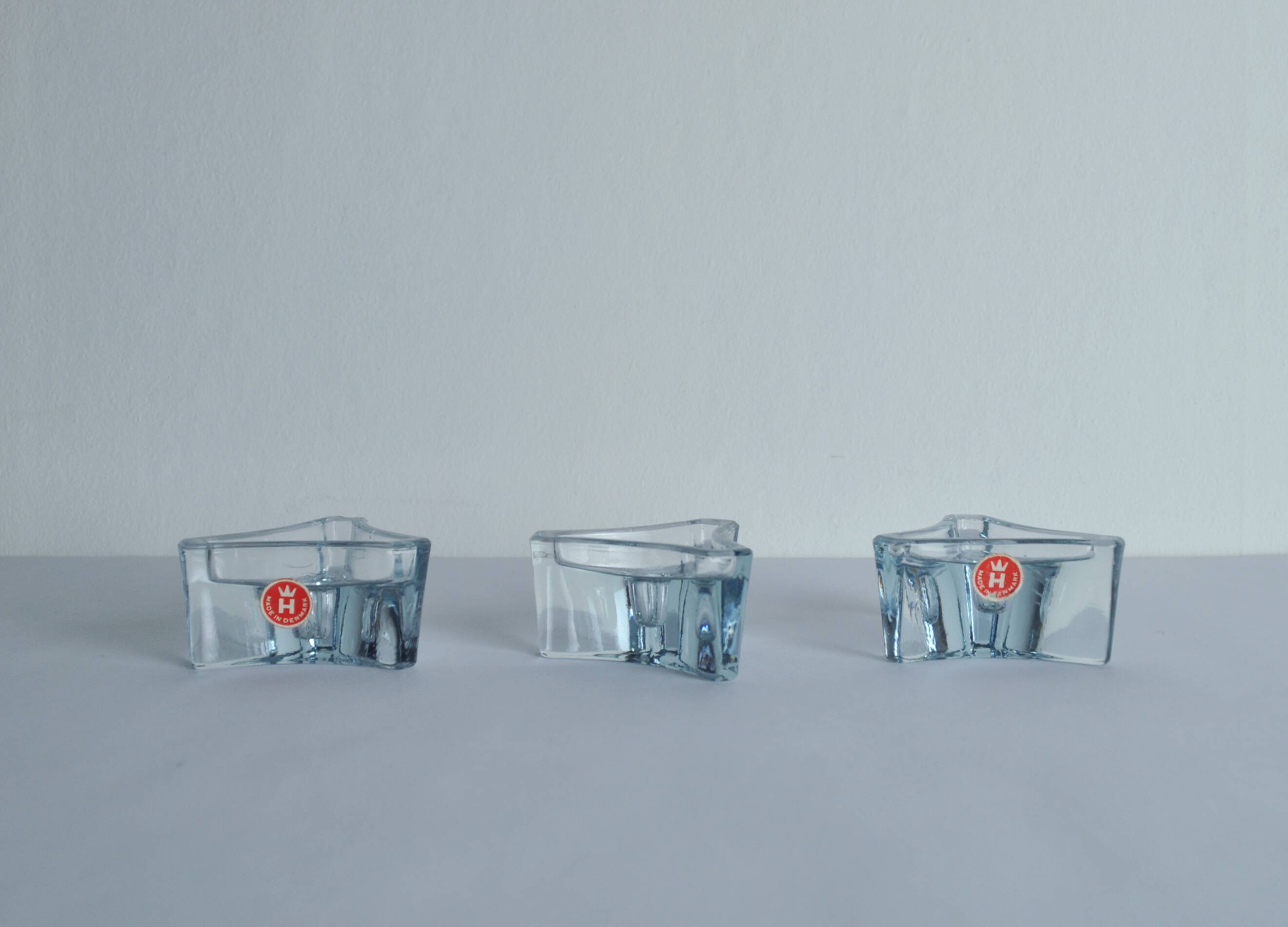 Holmegaard Candlesticks by Per Lütken, 1960s