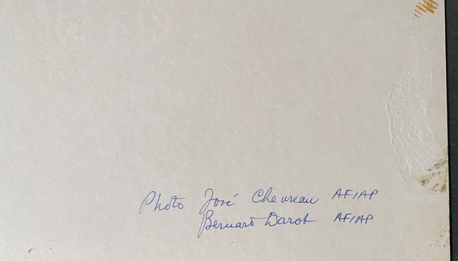 Silver photo Bernard Darot José Chevreau 20th François II N°12