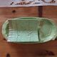 Dish and drainer for asparagus slip