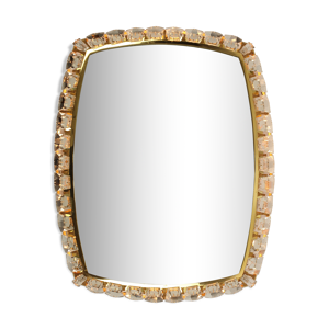 Miroir illuminé en verre - cristal