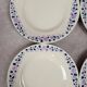 Set of 8 dessert plates Longchamp Terre de Fer model Cannes