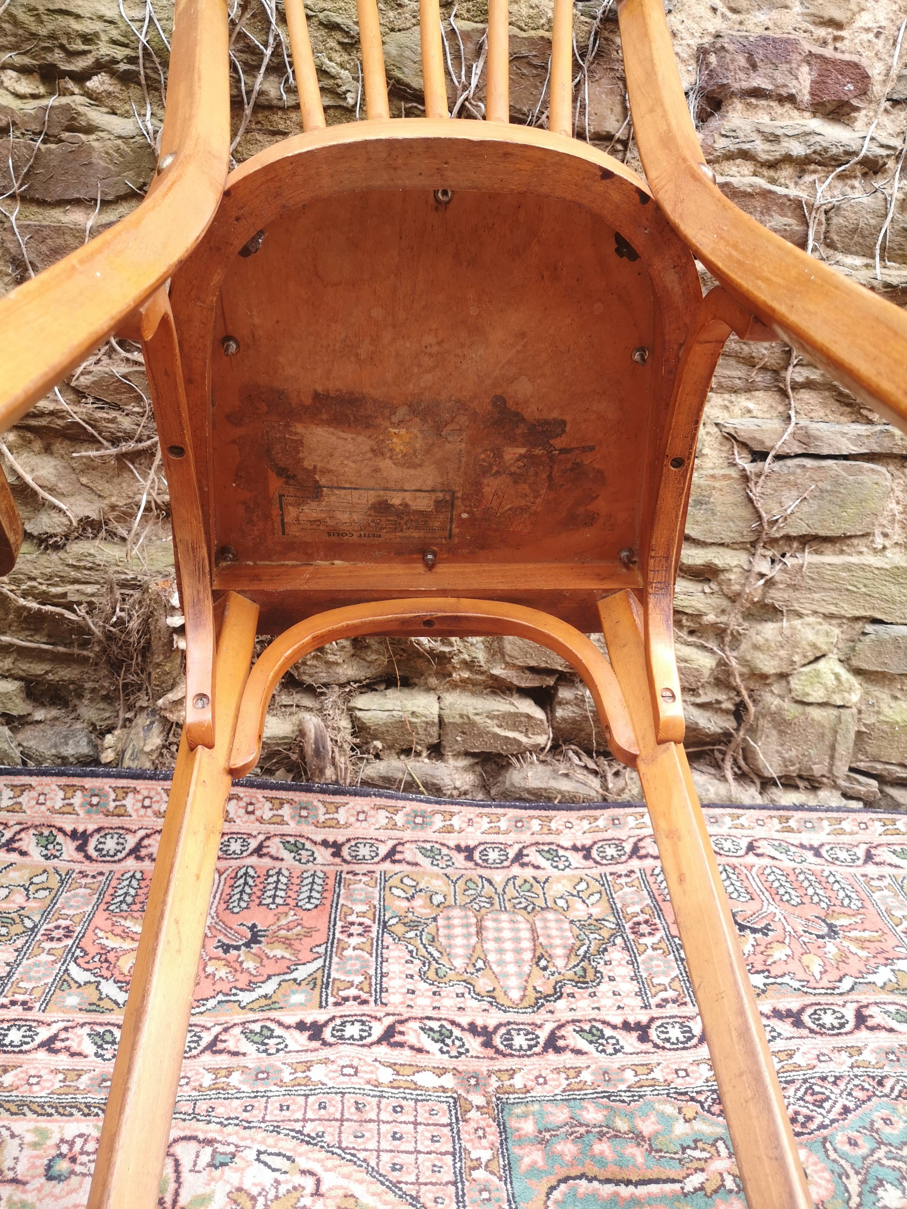 Pair of baumann chairs