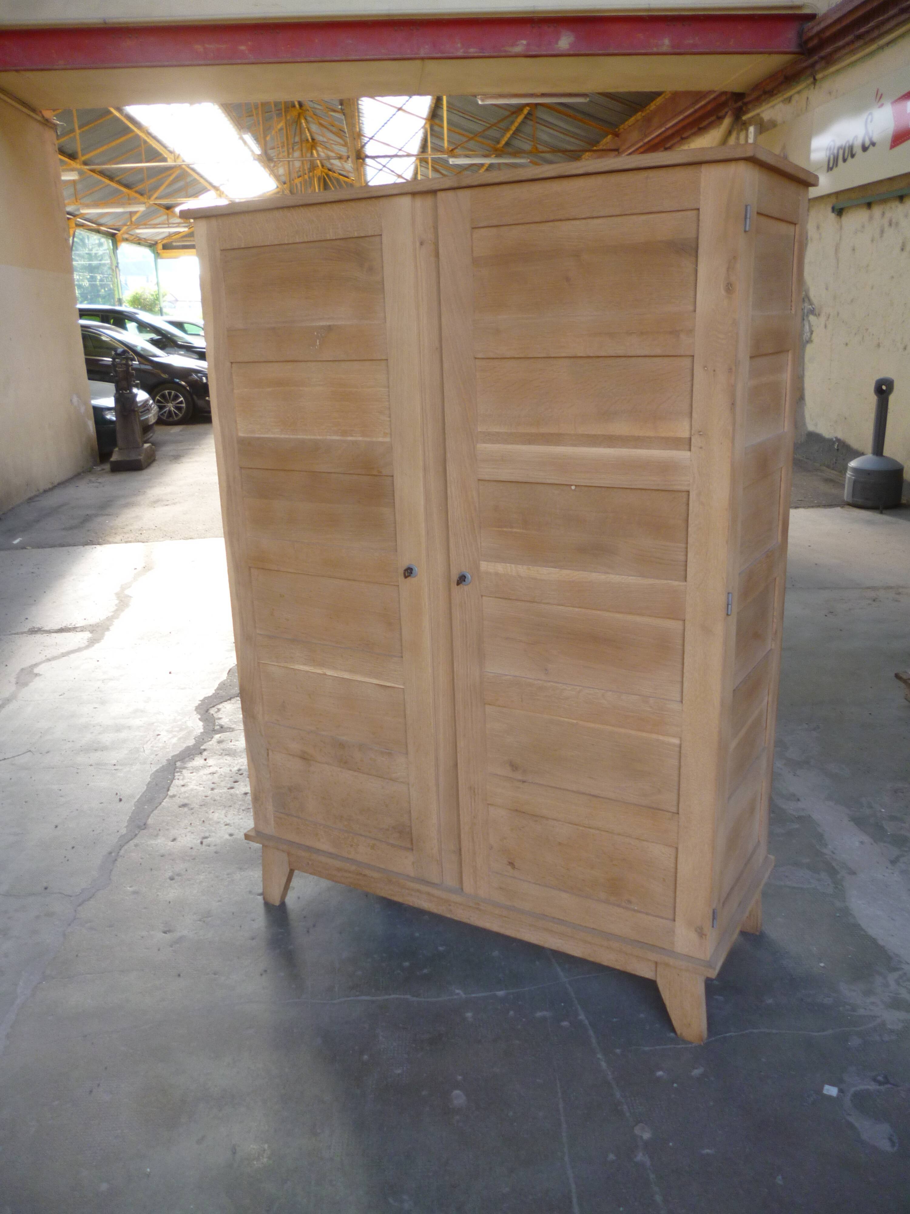 Oak cabinet by René Gabriel