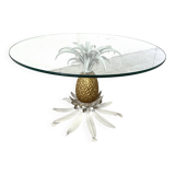 Pair of Hans Kögl pineapple side tables, 1960s