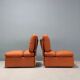 Zanotta armchairs designed by Pas D'Urbino Lomazzi vintage 1980s