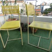 Chaises Alias spaghetti Giandomenico Belotti vintage