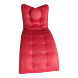 Chaise longue en cuir Contempo