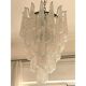 Vintage-Inspired Venetian Murano Glass Conchiglie Chandelier in Black Nicle