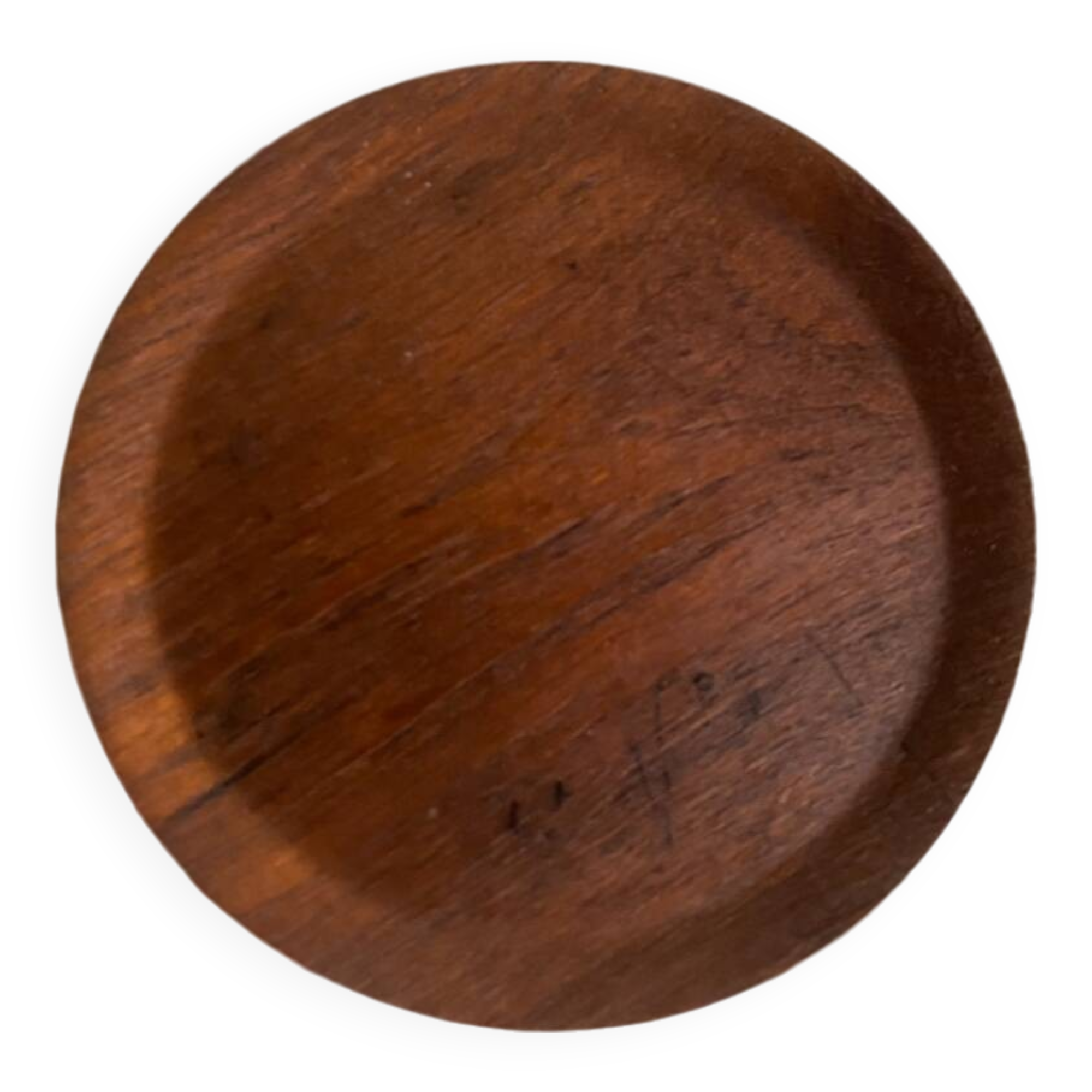 Teak tray signed Le Creuset, Denmark