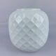 Vase blanc Thomas porcelaine vintage 1970