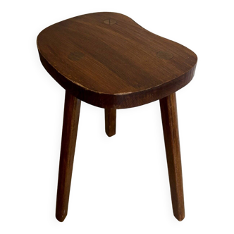 Wooden bean tripod stool no. 1