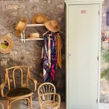 Refurbished 1-door Parisian wardrobe