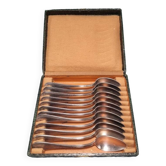 Coffret de 12 anciennes petites cuillères