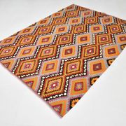 6x8 Multicolor Geometric Style Anatolian Vintage Kilim Rug, 177x236Cm